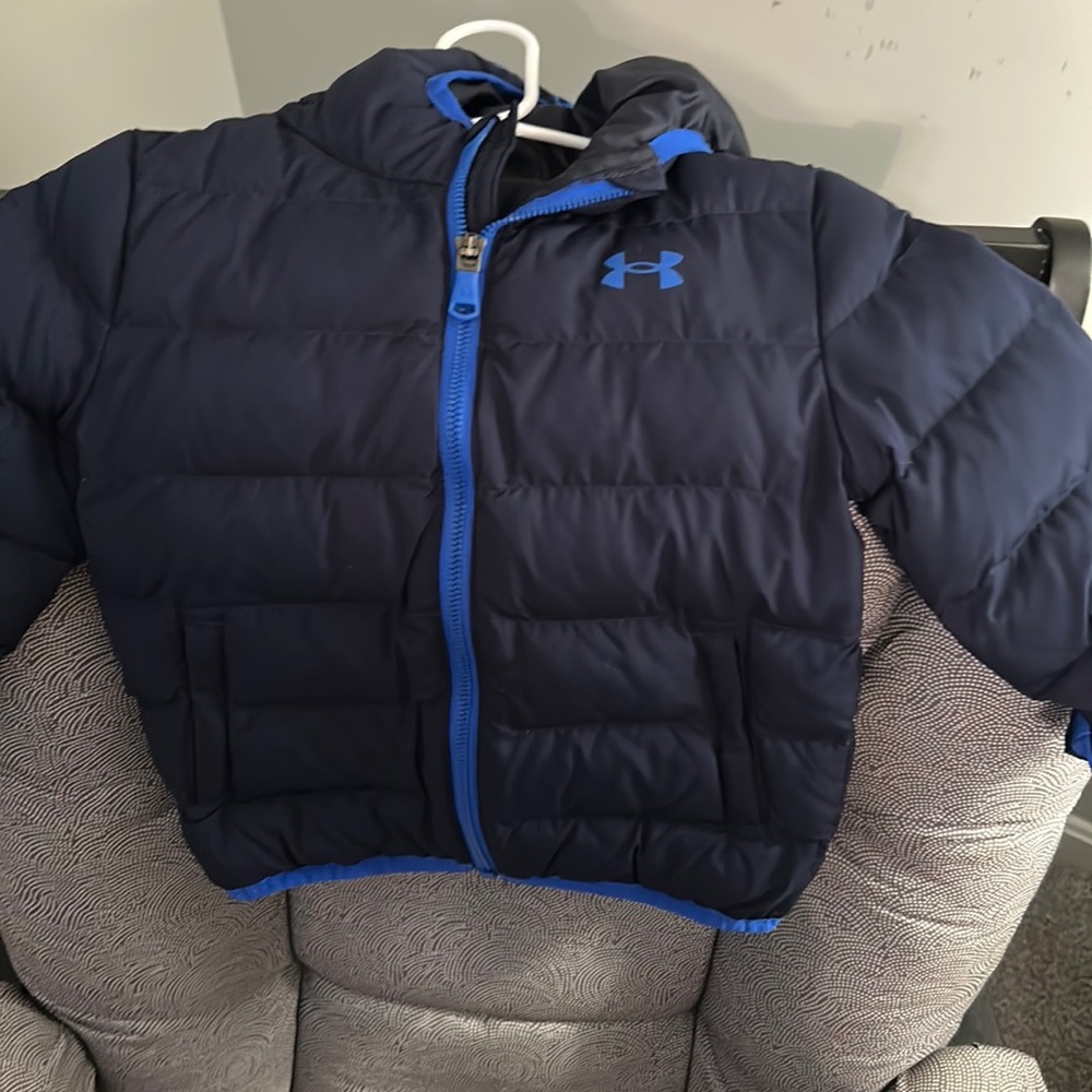 Toddler boys size 3T Under Armour coat.